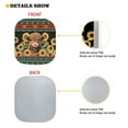 thumbnail image 2 of KUIFORTI Boho Windshield Sun Shade, 2 Piece Highland Cow Car Window Shades Sun Face Shield Sunflower Print Car Sun Visor Heat Resistant Vehicle Sun Shade Shield UV Protection, 2 of 5