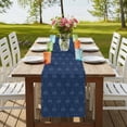 thumbnail image 4 of Table Runners 72 Inches Long Dress Scarves, Tropical Palm Trees Farmhouse Kitchen/Dining Table Runner, Coffee Tablerunners, Summer Coconut Trees Plants Navy Blue 16x72 Inch, 4 of 9