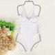 thumbnail image 5 of Augper Women Sexy Fashion One-Piece Hollow Out Bikini Solid Color Swimwear Swimsuit Beachwear Set, 5 of 7