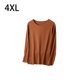 thumbnail image 2 of Sonducket Ropa interior térmica femenina Tops manga larga sin costuras cómodo otoño Oficina dormir ropa interior camisa cálida para Prendas para la parte del cuerpo Marron oscuro 4XL, 2 of 6