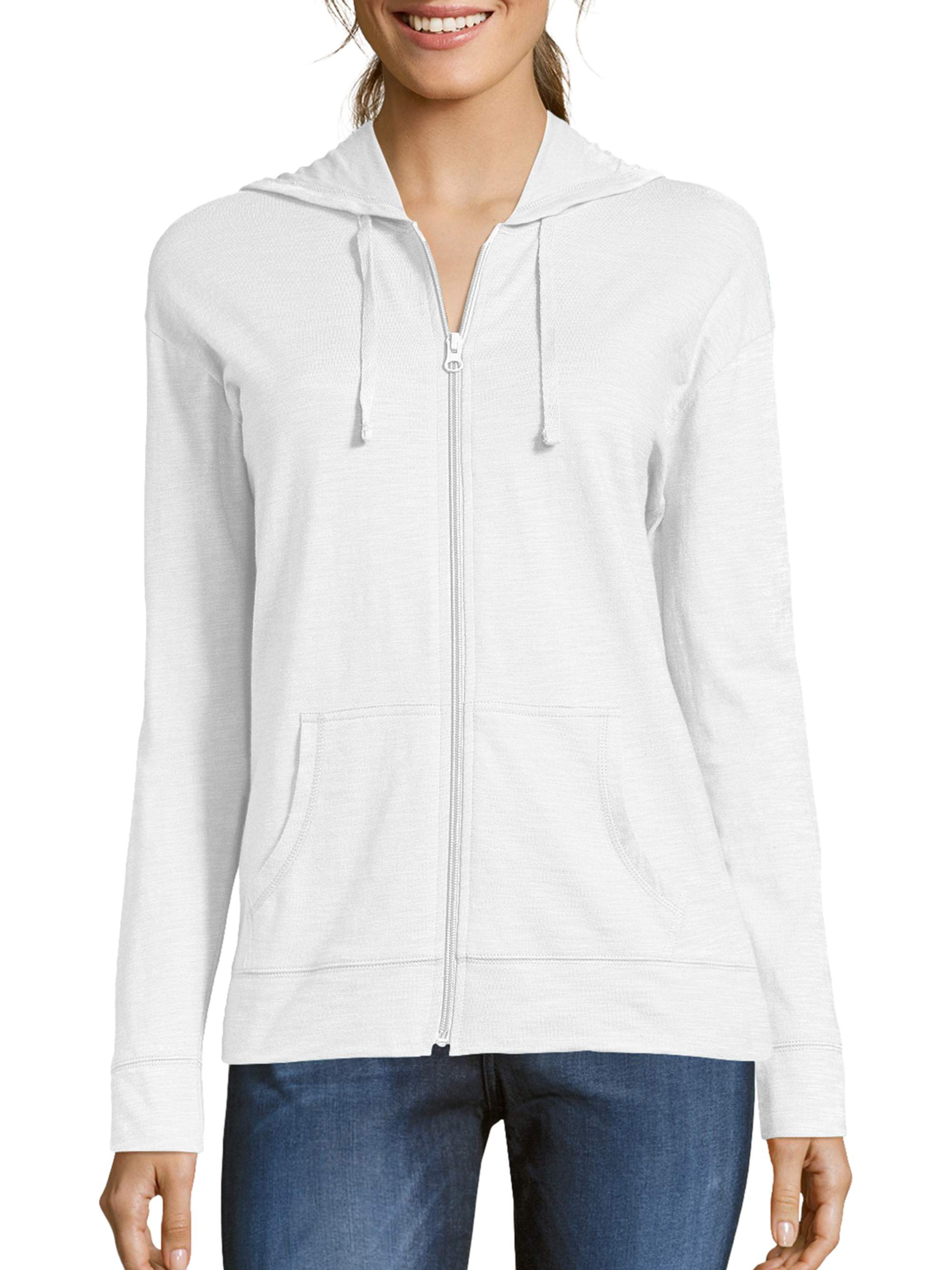 hanes hoodie white