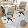 thumbnail image 3 of Hardwood Floor Office Chair Mat, 36"x48" Heavy-Duty Floor Protector, Gray, 3 of 17