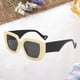 thumbnail image 5 of Anteojos retro antiimpacto Macarena Gafas de sol para mujer Beige, 5 of 8