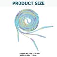 thumbnail image 4 of SHISUYAN 2 Pair Colorful Dyeing Shoelace Tie-Dye Gradient Shoe Straps Multi-purpose Laces for Shoes Random Color, 4 of 8
