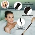 EASACE Bathing Body Brush & Lotion Applicator with Long Handle, Soft
