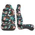 thumbnail image 3 of Honeii Rottweiler Print Car Seat Covers 2 Pieces, Full Set Universal Seat Covers for Cars, Waterproof Auto Seat Protectors, 3 of 7