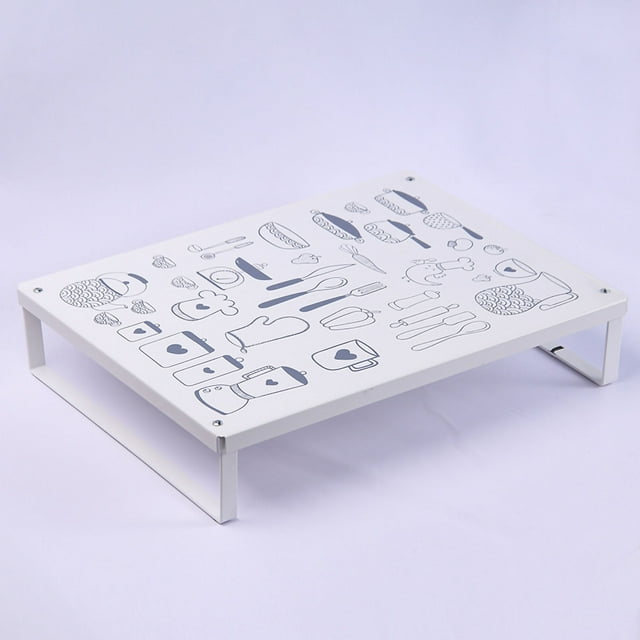 Stove Induction Cooker Shelf Bracket Stylish Simple Gas Stove Cover Base Shelf for Kitchen