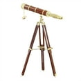 thumbnail image 4 of 16" Telescope with Tripod Wooden Rosewood Stand Fully Functional | Beautiful Vintage Table Top Display Piece | Home Decor Accessories | Floor Standing Solid Brass Polished | Vintage Nautical Maritime, 4 of 4