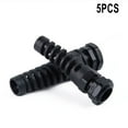 thumbnail image 1 of Bgsha 5pc Waterproof Cable Gland Connector Flexible Spiral Strain Relief Protector, 1 of 5