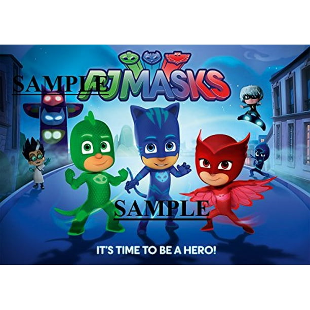 PJ Mask Owlette, Catboy, Gecko, Luna Girl &amp; Romeo Image 1