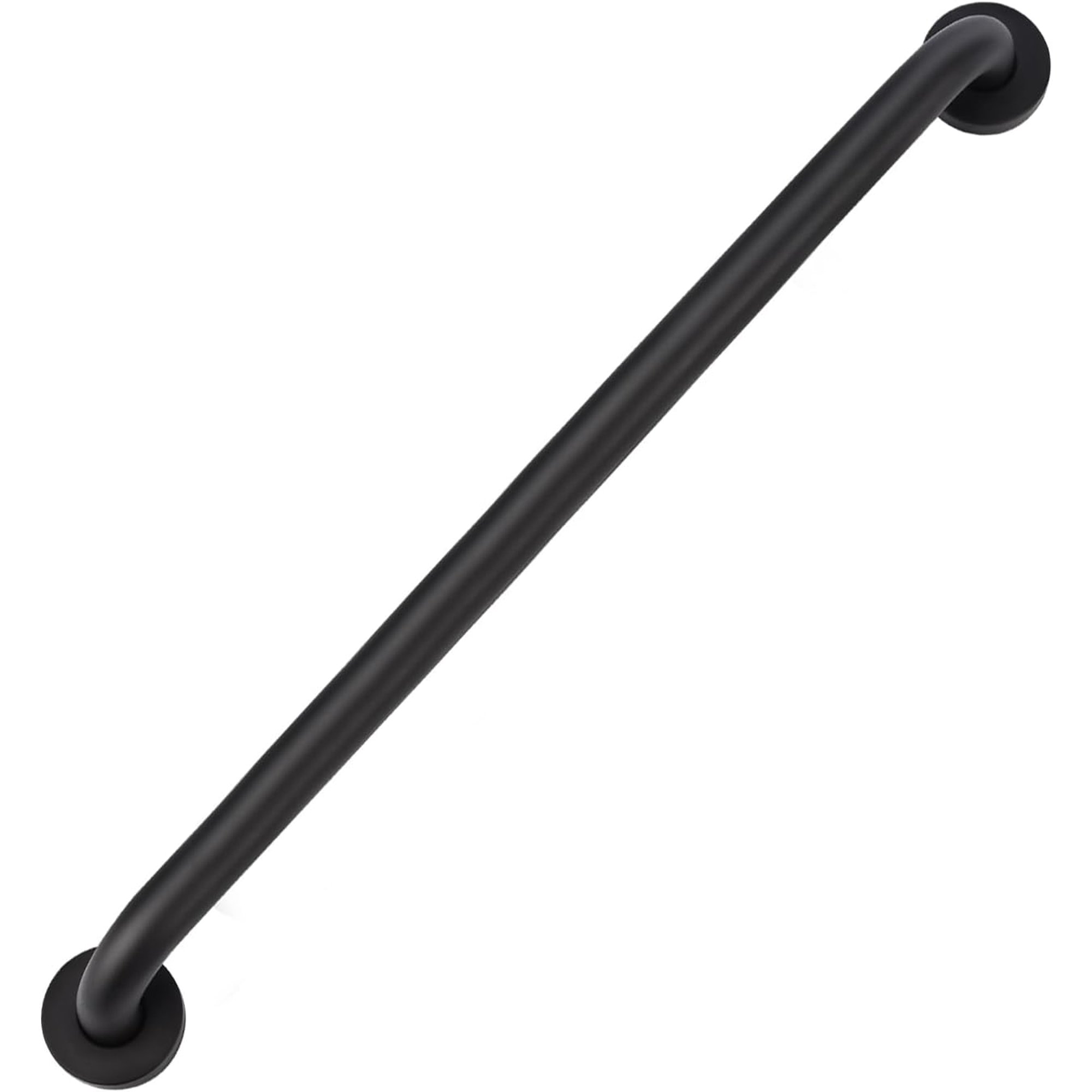 Bathroom Grab Bar, 24 in Non-Slip 201 Stainless Steel Bathroom Safety Grab Bar Oil Rubbed Black Hand Rail for Bathtub Toilet Kitchen Bedroom Shower, Concealed Screw Wall Mounted
