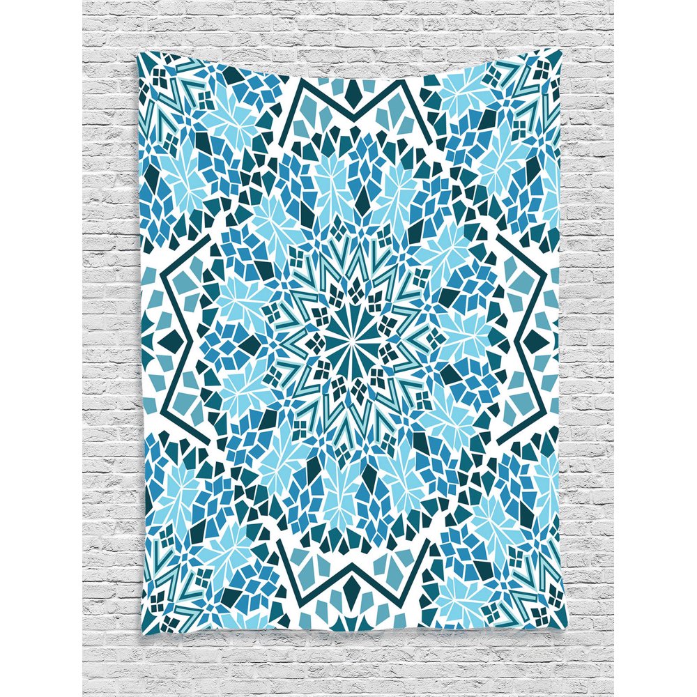 Moroccan Decor Wall Hanging Tapestry, Moroccan Architecture Consists Of