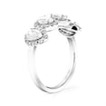 thumbnail image 4 of Vir Jewels 1.25 CTTW Lab Grown Diamond 4 Stone Engagement Ring in 14K White Gold Female Adult, 4 of 9