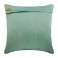 thumbnail image 3 of The HomeCentric Blue Cushion Cover Spiral Sequins Beaded Pillow Cover Throw Pillow Cover Pack of 2 20x20 inch (50x50 cm) Geometric Pillow Cover Square Silk Pillow Modern Circles Dots - Morning Dew, 3 of 3