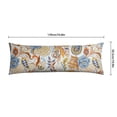 thumbnail image 4 of Paisley Body Pillow Cover 20x54 - Vintage Bohemian Ethnic Long Pillow Case with Invisible Zipper, Soft & Breathable Full Body Pillow Protector for Sleeping, Machine Washable, 4 of 5