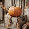thumbnail image 1 of Conjunto de brazos y piernas con forma de calabaza para Halloween JOYIN para interiores y exteriores, 1 of 7