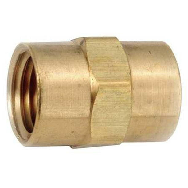 1/4" FNPT Brass Coupling
