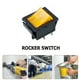 thumbnail image 3 of Interruptor basculante Interruptor encendido 2 niveles 4 pines con 10A AC125-250V (amarillo), 3 of 7