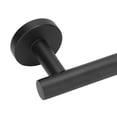 thumbnail image 3 of Cergrey 30cm Stainless Steel Black Brushed Single Towel Bar Rack Holder Bathroom Storage Organizer,Towel Bar,Towel Rack, 3 of 7