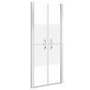 thumbnail image 5 of vidaXL Shower Door Half Frosted ESG 28"x74.8", 5 of 5