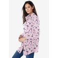 thumbnail image 2 of Woman Within Plus Size Perfect Long Sleeve Shirt, 2 of 6