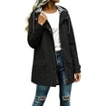 thumbnail image 2 of Msgweeeg Womens Jackets Casual Waterproof Jacket Long Sleeve Hooded Outdoor Sport Tops Active Hiking Running Outerwear Womens Fall Fashion 2026 S-2XL, 2 of 7