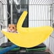 thumbnail image 4 of Cama de plátano para hámster, casa, animal PEQUEÑO, hamaca cálida, accesorios para jaula, nido para dormir para ratón, deslizamiento dulce, hámster, pájaro, mascota, 4 of 5