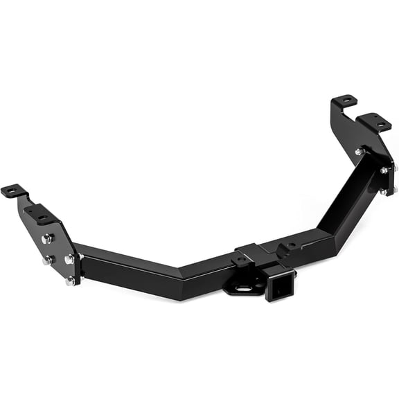 2 Inch Trailer Towing Hitch Receiver, Powder Coated Steel Tow Hitch, Fits 2005-2017 Chevrolet Equinox, 2010-2017 GMC Terrain, 2006-2009 Pontiac Torrent, Black