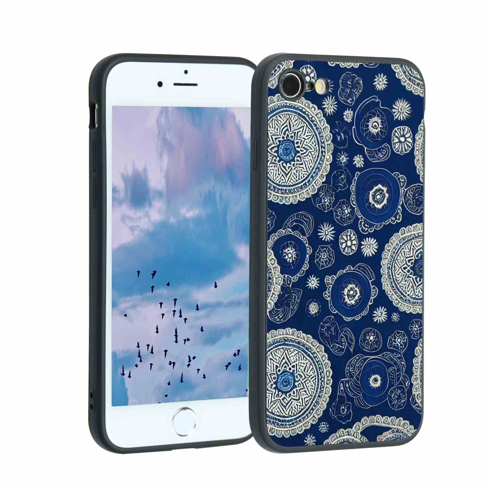 iphone 8 blue phone case