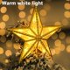 thumbnail image 4 of Adorno de árbol de Navidad, copa de árbol de estrella iluminada, luz de estrella de copa de árbol, decoración de árbol de Navidad para Navidad, 4 of 5