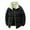 Black, variant on Winter Jackets for Men Zip-Up Puffer Jacket Thickened Winter Quilted Jacket Warm Stand Collar Down Jacket Ski Bubble Coat