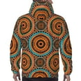 thumbnail image 7 of Kdxio African Tribal Style Print Mens Casual Hooded Collar Drawstring Hoodies Pullover Sweatshirts Casual Long Sleeve Shirts-3X-Large, 7 of 7