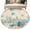 Brown Blue Teal, variant on Teal Blue Coastal Round Area Rug 3Ft Washable Small Circle Rugs for Kitchen Entryway, Summer Beach Starfish Shell Coral Nautical Non-Slip Carpet Floor Mats Indoor Outdoor Carpet Runner Home Decor