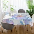 thumbnail image 3 of Yayeee Tablecloths 60" x 60" Rectangle Wrinkle Resistant Party Table Cover, Pastel Flower Pattern, 3 of 8