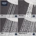 thumbnail image 2 of Grohe Tempesta 26043GN1 100 Shower Head, 4" - 4 Sprays, 1.75 gpm in Grohe Brushed Cool Sunrise, 2 of 7