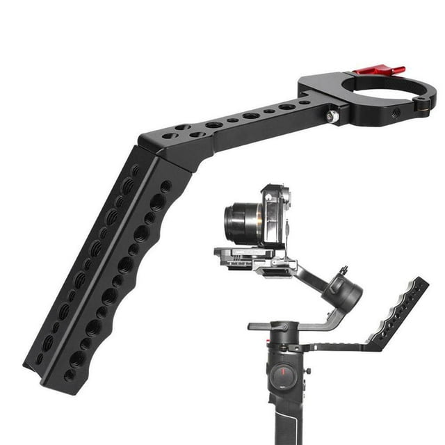 Langgg Stabilisateur de Caméra Multifonction Portatif Auto Balance Anti-Vibration en Alliage d'Aluminium Robuste pour Accessoire de Prise en Main