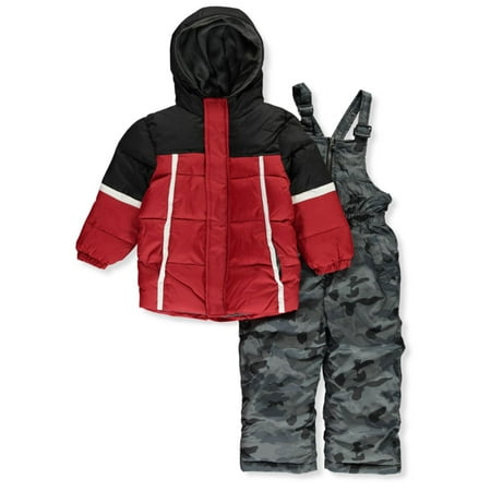 iXtreme Boys' Camo Bottom 2-Piece Snowsuit Set