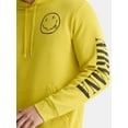 thumbnail image 4 of Nirvana Men's & Big Men's Smiley Graphic Pullover Hoodie Sweatshirt, Sizes XS-3XL, 4 of 5