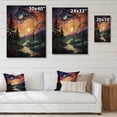 thumbnail image 4 of Designart "Pine Tree curious Pine I" Floral Print on Natural Pine Wood, 4 of 5
