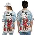thumbnail image 5 of Merry Christmas Brittany Spaniel Enjoys Woofmas Winter Xmas Holiday All Over Print 3D Baseball Shirt Brittany Dog Lover Gifts Idea Softball Sport - 02022, 5 of 6