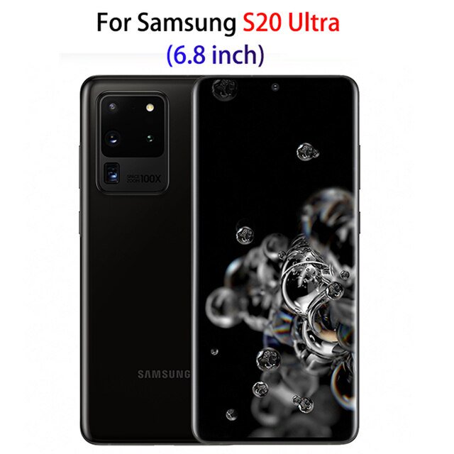 Vidrio templado curvo para Samsung Galaxy S21 Ultra Protector de pantalla S8 S9 S10 E S20 Plus Lite 5G Note 8 9 10 20 Film S 21 Glass Tan Jianjun unisex