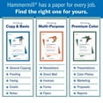 thumbnail image 3 of Hammermill Tidal Printer Paper, 20lb, 8.5 x 11, 8 Ream Case (4000 Sheets), White, 3 of 7