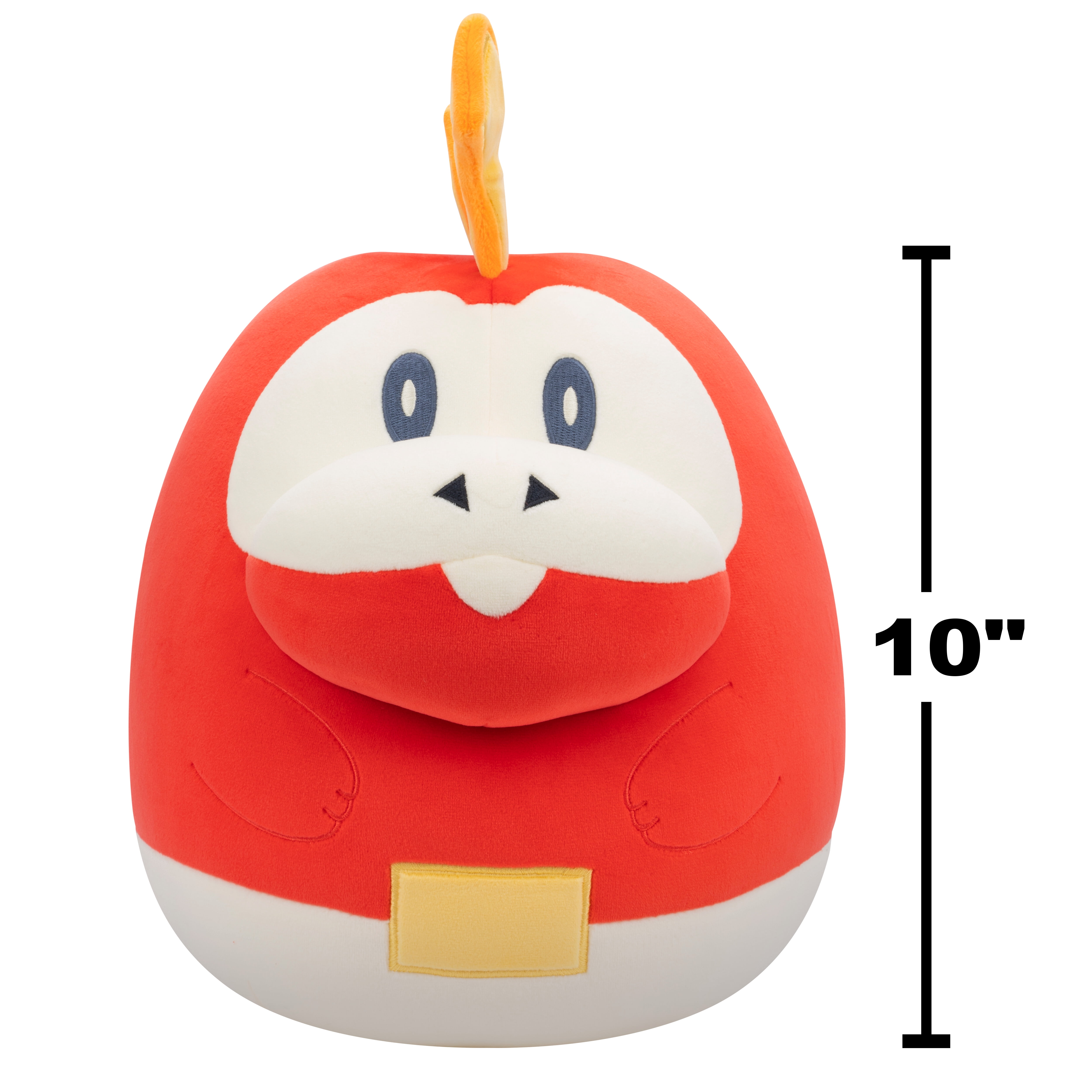 Squishmallows Pokemon 10-inch Fuecoco Plush - Add Fuecoco the Fire Croc Pokemon to your Squad, Ultrasoft Stuffed Animal Medium Plush