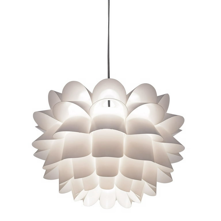 Possini white sales flower ceiling light