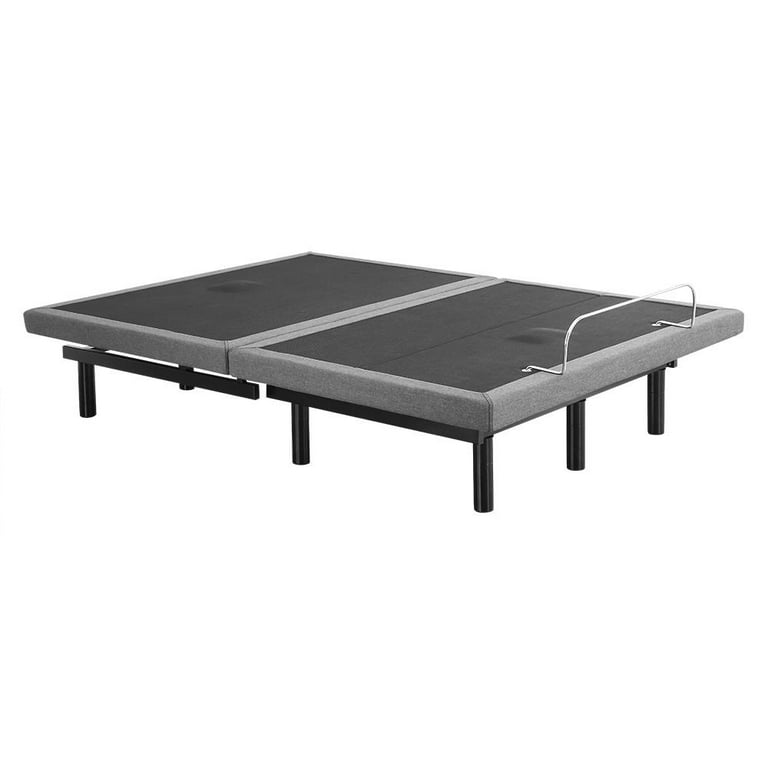 Naomi Home idealBase Motion Adjustable Bed Gray King Walmart