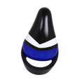 thumbnail image 4 of Asiento de bicicleta antideslizante con asa, resistente al desgaste, de repuesto, suave, para niños. negro azul, 4 of 8