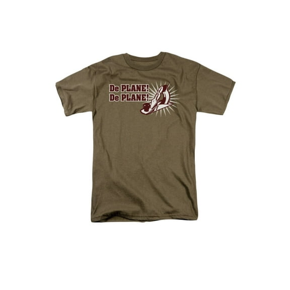 De Plane De Plane Funny Joke Adult T-Shirt