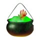 thumbnail image 1 of Spooky Halloween DIY Witch Bucket Set Party Tabletop Vintage Spooky Costume Props, 1 of 3