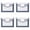 White, variant on Vivcore Plastic Expanding File Folder, Large Capacity Transparent Envelopes with Snap Button Closure, Multi-Color Portable Document Organizer, Letter A4 Size, 1 Pack
