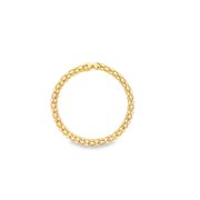 10mm Popcorn Coreana Chain Cuff Bangle (B1)